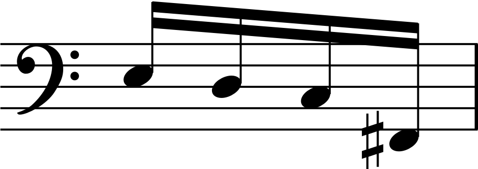 3 - Whole-Tone Tetrad - broken